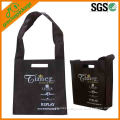 top quality non woven punching handle shoulder bag